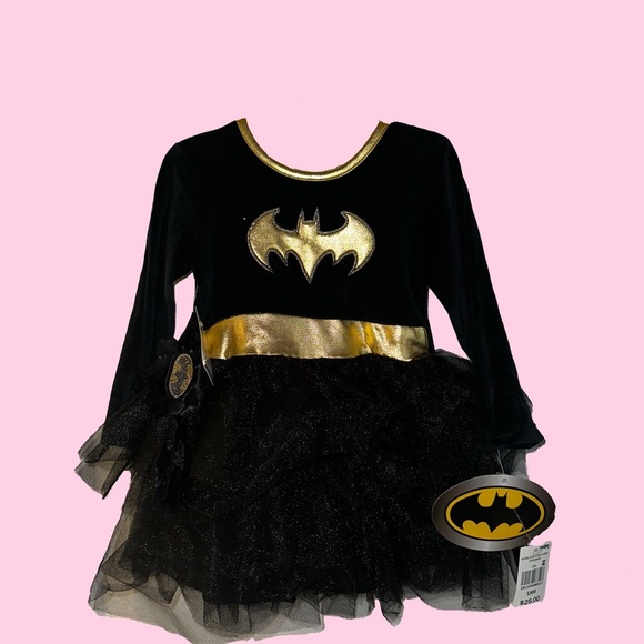 Batman Other - Batman Black and Gold Superhero Dress